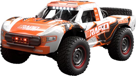 RC Auto 4WD Brushless _ 70 km/u Offroad Truck – Professionele RC Buggy – Metalen Onderdelen _ Oplaadbaar