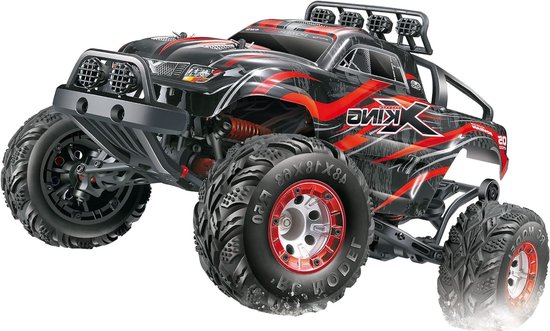 Monstertruck – RC Auto – Offroad Truck – Buggy – 4WD Voertuig – 1:12 Schaal – Robuust Kunststof Chassis – Krachtige 380 Elektromotor