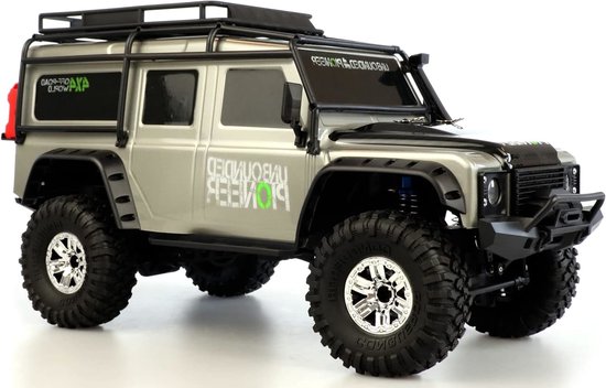 RC SUV Crawler – RC Auto – Offroad Buggy – RC Truck – RC Voertuig – 4WD Vierwielaandrijving – Helder LED Licht – Schaal 1:10 – Ready-to-Run Kit