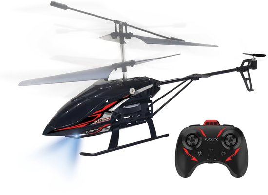 Flybotic - Sky Storm - 3-kanaals radiografisch bestuurbare helikopter – 26 cm, gyroscoop, lichteffecten, inclusief batterij