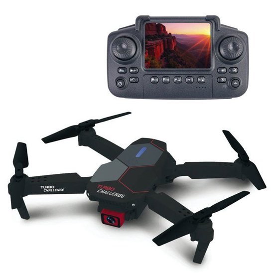 TURBO CHALLENGE – 400329 – Drone met scherm – dubbele camera