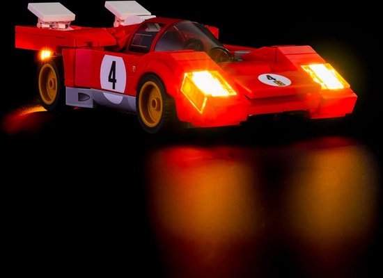 Light My Bricks - Verlichtingsset geschikt voor LEGO Speed Champions - 1970 Ferrari 512 M 76906