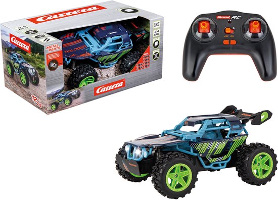 Carrera RC voertuig - RC Electric Buggy - Tail Cruiser - Groen/Blauw - 2,4GHz RC Model Kant en Klaar - 1:20