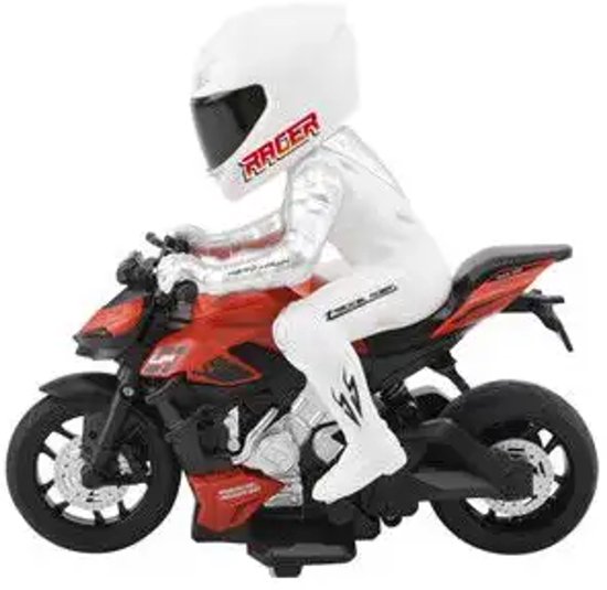 Speedzone R/C motorfiets speelgoed met afstandsbediening 2.4Ghz.