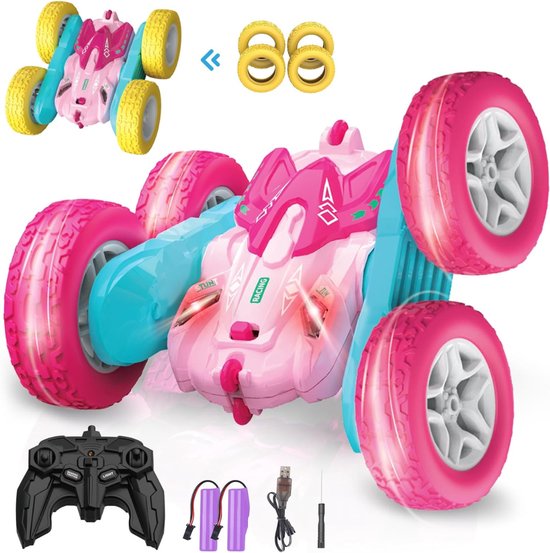 Core® Elektrische Auto voor Kinderen Accu - Elektrische Auto - Elektrische Kinderauto - Roze- 15cm x 10cm x 5cm