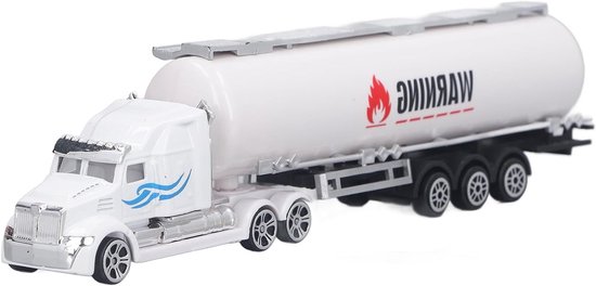 Interactief Speelgoed Voertuig voor Kinderen - Realistische Tankwagen met Aanhangwagen, Geschikt voor Kinderen vanaf 3 Jaar, Perfect voor Rollenspel en Creatieve Activiteiten