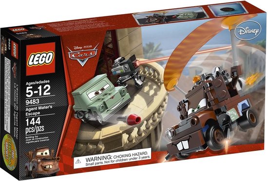 LEGO Cars 2 Agent Takel's Ontsnapping - 9483