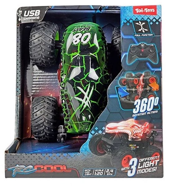 Toi-Toys RC-Cool Monstertruck 1:20 + Licht Assorti