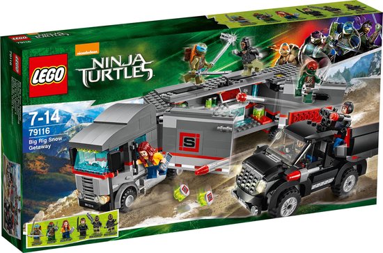 LEGO Ninja Turtles Big Rig Sneeuwontsnapping - 79116