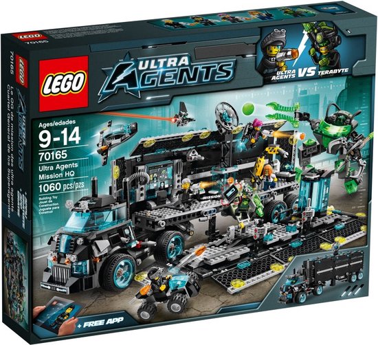 LEGO Ultra Agents Hoofdkwartier - 70165