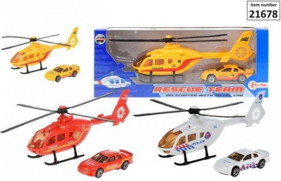 Toy Helicopter Emergency Service - UNI