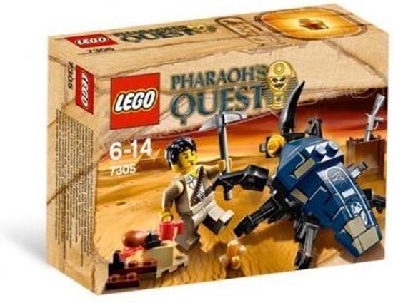 LEGO Pharaoh's Quest Aanval van de Scarabee - 7305