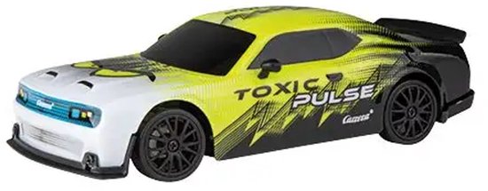 Carrera RC drift auto - 2,4GHz Toxic Pulse met LED verlichting.