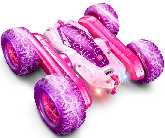 DnA® Bestuurbare Auto - Bestuurbare Auto voor Jongens - Bestuurbare Auto voor Buiten - Violet - 12cm x 16cm x 5cm