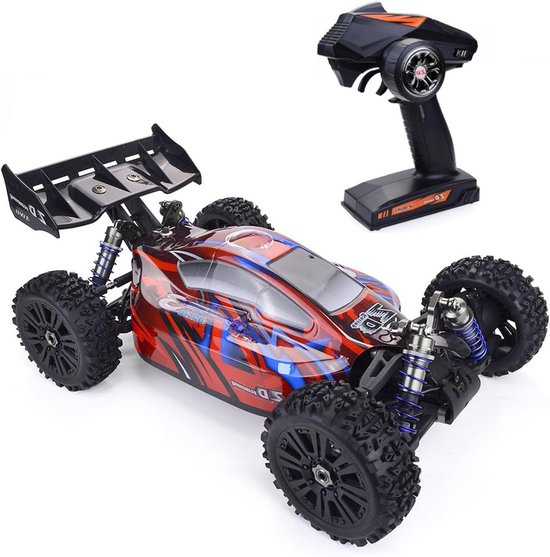 RC Buggy - Off-Road Voertuig - Race Gebruik - 100 km/u Snelheid - 1/8 Schaal - Rood