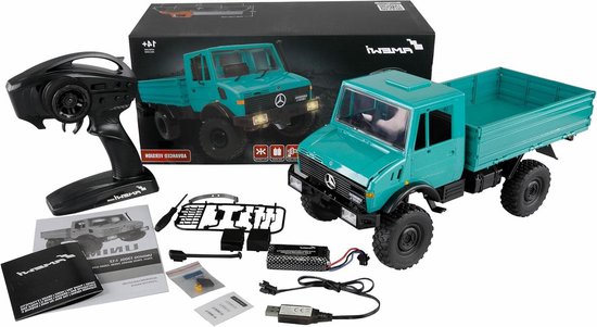 RC Afstandsbediening Voertuig - 4WD Crawler - Terrein Rijden - Officiële Licentie Replica - Schaal 1:12 - Petrol