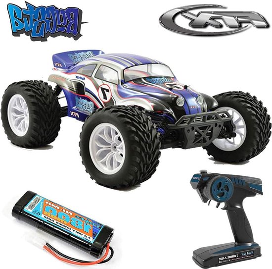 RC Offroad Buggy - Radiobestuurd Voertuig - Buitenshuis Racen - 4WD Aandrijving - 1:10 Schaal - Rood