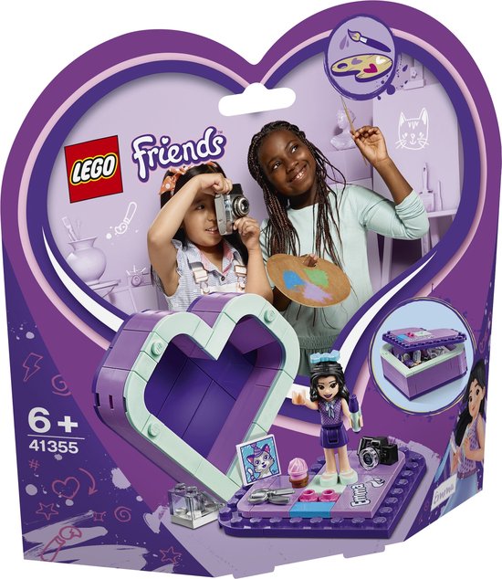 LEGO Friends Emma's Hartvormige Doos - 41355