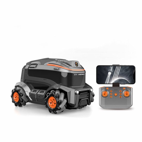 Bestuurbare Auto - RC Voertuigen - Radiografisch bestuurbare auto - 4K Camera - Race Auto - HD Anti-Schok Camera - 2.4GHz Controller - Camera's met een resolutie van 300.000 pixels (480p) en 2 megapixels (720p) - 1:20 - Langdurige batterijduur