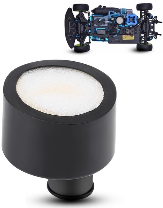 RC Auto Luchtfilter - Vervangende Rubberfilter voor HSP 02028 1/10 RC Auto