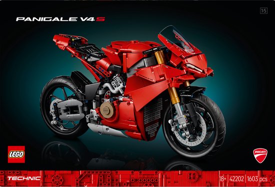 LEGO Technic Ducati Panigale V4 S motor - 42202