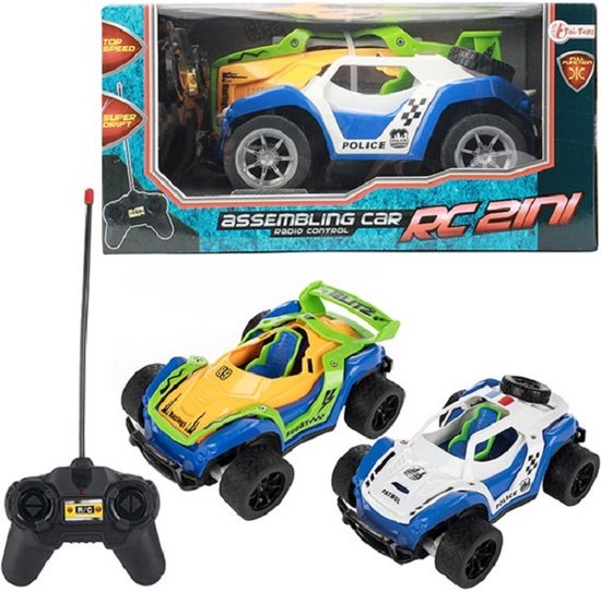 Toi-Toys R-C auto Cover Change 2-in-1 afstandsbediening speelgoed.