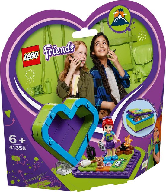 LEGO Friends Mia's Hartvormige Doos - 41358