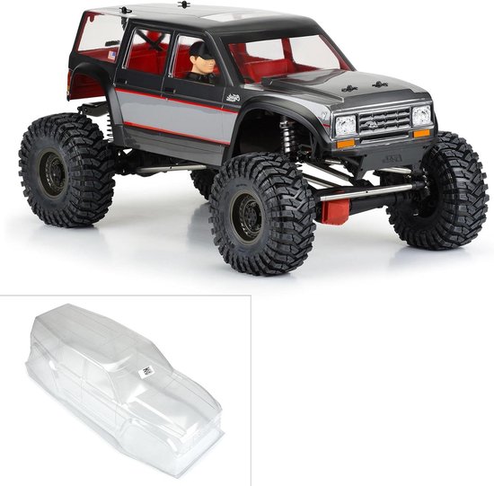RC Auto Body - Crawler Body Kit - RC Rijden - SUV Styling - 67 cm - Clear