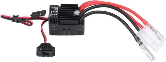 RC Auto ESC - Regelaar Motor - RC Auto Besturen - Waterdicht Stofdicht - 1/10 Schaal - Zwart