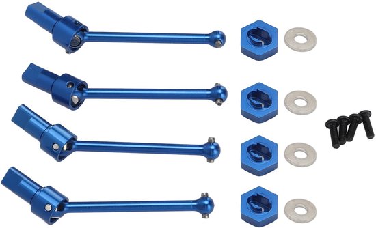 Allecto - Aluminium CVD Aandrijfas voor Latrax Teton 1/18 RC Auto - Blauw