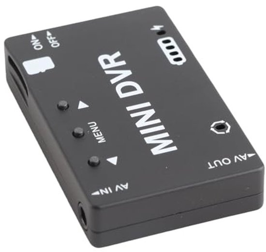 Allecto - DVR Module met Ingebouwde Batterij - NTSC/PAL Schakelbaar voor RC Drones