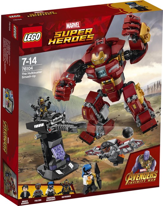 LEGO Super Heroes Het Hulkbuster Duel - 76104