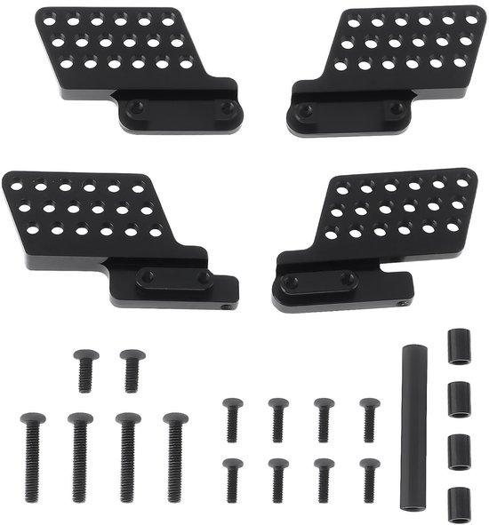 Dailygoody - RC Car Shock Mount voor TRX4M Defender 1/18 - Duurzame Upgrade met Verstelbare Posities