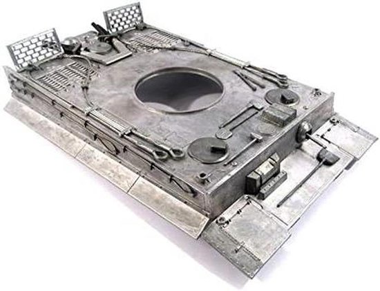 RC Tank - Afstandsbestuurbare Tank - Hobby Gebruik - Metalen Bovenste Hull - 1/16 Schaal - Groen