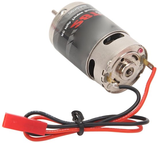 Krachtige 390 Motor voor RC Voertuigen en Boten - Rvs, Laag Geluid, Universele 28T Aansluiting