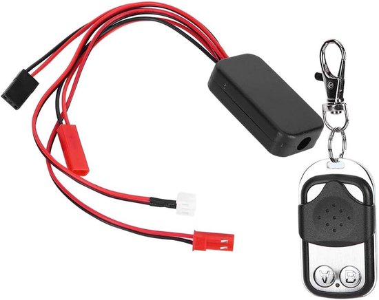 Simulatie afstandsbediening ontvanger voor SCX10 D90 D110 1/10 RC auto - Windcontroller met plug, 41g, geen batterijen nodig