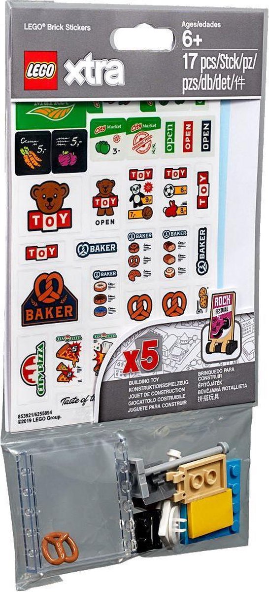 LEGO xtra stenenstickers (853921)