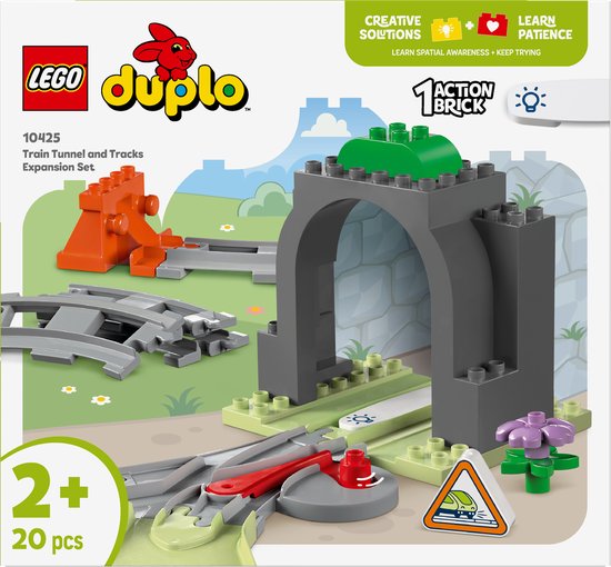 LEGO DUPLO - Stad Treintunnel en rails uitbreidingsset - 10425