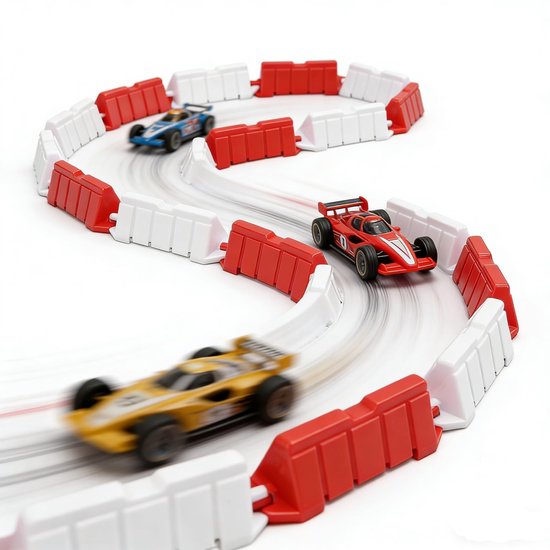 Allecto - RC Car Racing Barrier - Verkeersbescherming - 120 stuks - Voor mini Z drift track - Robuuste kwaliteit - Ideaal voor racen en spelen - Ge...