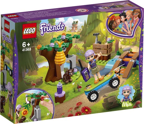 LEGO Friends Mia's Avontuur in het Bos - 41363