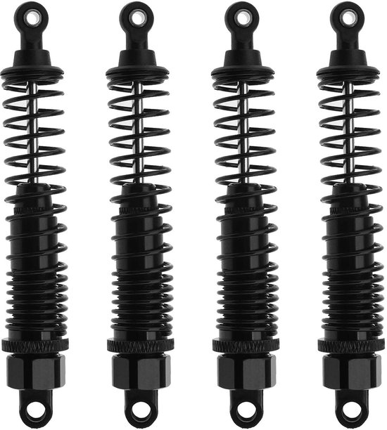 Dailygoods - Set van 4 Metalen Schokdempers 100mm voor RC Auto's