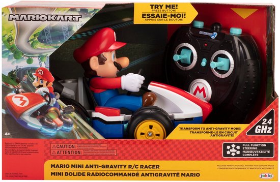 Super Mario Mini RC Anti- gravity Racer - Mariokart