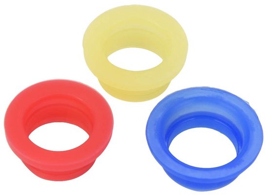 Dailygoods- Uitlaatpijp Duurzaam - Siliconen Pakking - Adapter 3 Stuks - RC Auto - Modelbouw - Flexibel en Hoge Temperatuur Bestendig - RC Model