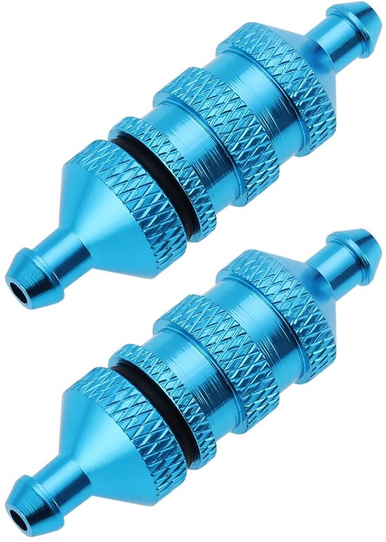 Byshayne- Brandstoffilter Lichtgewicht - Vervangingsaccessoire - RC Auto Onderdelen - RC Model Accessoire - Optimale Prestaties - Aluminium Legering