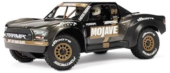 Klein formaat 4X4 RC Woestijnvrachtwagen met Borstelloze Motor en DSC