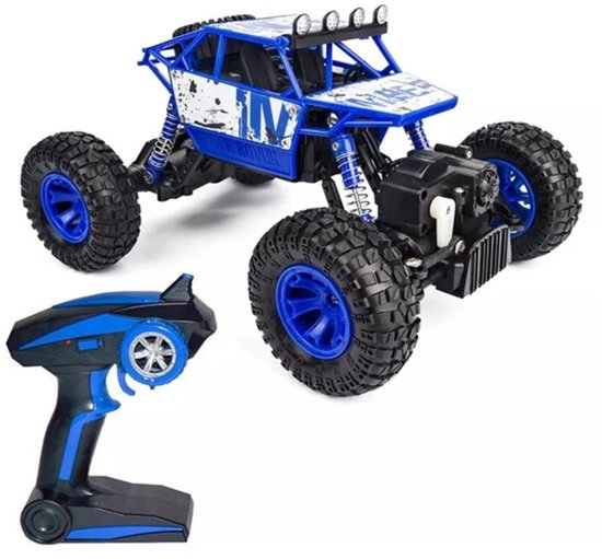 auto met afstandsbediening , blauw , bereik tot 50 meter
