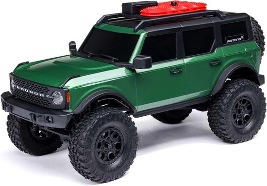 RC Rock Crawler - Offroad Truck - Terrein Rijden - Permanent 4WD - Schaal 1:24 - Groen