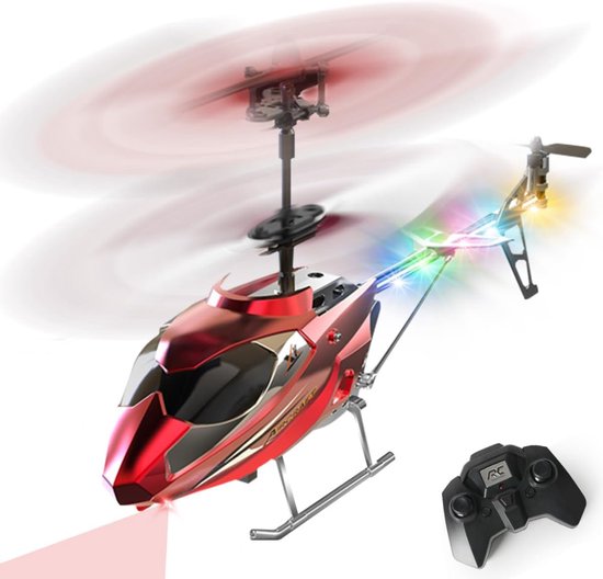 QORA® RC Helicopter - RC - Rood - 14cm x 10cm x 26cm