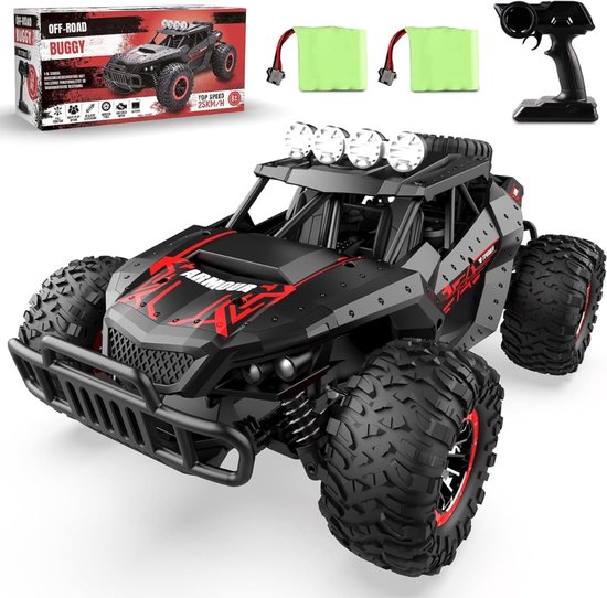 QORA® RC Auto Offroad - RC Auto - Zwart - 31cm x 19cm x 13cm