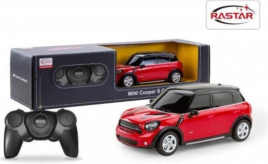 Mini Countryman rood - 1:24 - R/C.